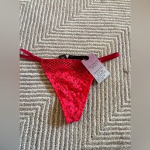 NWT Victoria's Secret Scarlet Lace Lingerie